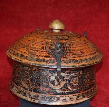 BOÎTE à EPICES ancienne Masala Dabba ou Petis - Inde -, Antiek en Kunst