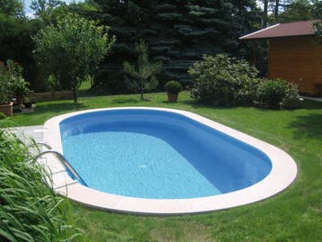 Happy Pool ovaal inbouwbad 120 cm diep, Tuin en Terras, Zwembaden, Verzenden, Nieuw