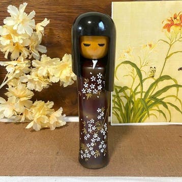 Beeld, Japanese Kokeshi doll - 25 cm - Hout