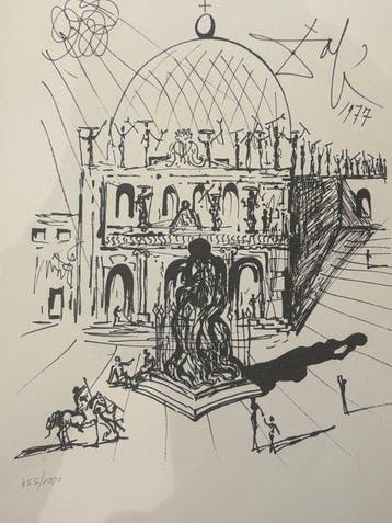 Salvador Dali (1904-1989) - Plaça Gala i Salvador Dalí -