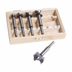 Tooltech Houtfrezenset - 5-delig - 15-35 mm - Inclusief H..., Ophalen of Verzenden, Nieuw