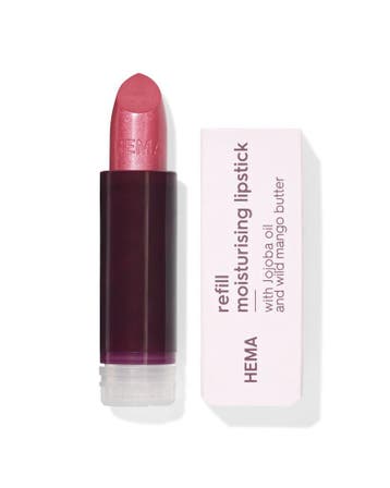 HEMA Navulling moisturising lipstick 42 pink clouds - satin, Verzenden, Nieuw, Rood