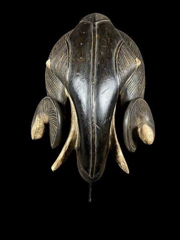 Masque-40cm - Baule - Ivoorkust (Zonder minimumprijs), Antiek en Kunst