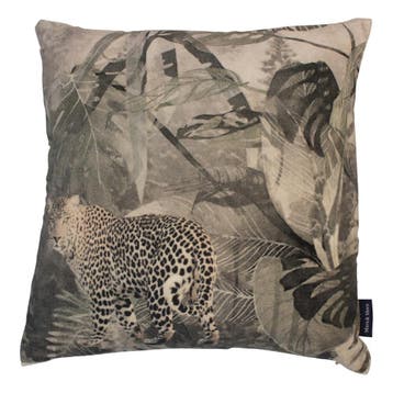 kussen fluweel jungle panter 45x45cm*, Verzenden, Nieuw