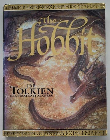 J.R.R. Tolkien - Alan Lees illustrated The Hobbit - 1997