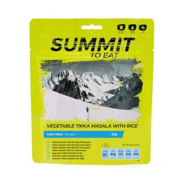 Vegetarische Tikka Masala met Rijst - Summit to Eat