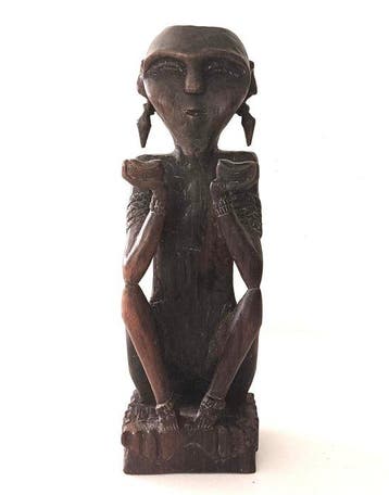 Leti-stijl Timor-figuur - Indonesië (Zonder minimumprijs)