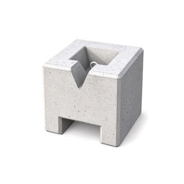 Betonblok | Betongewicht voor tenten - 120kg | Met lepelgat, Ophalen of Verzenden, Nieuw