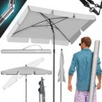 Stokparasol - Parasol - 125x205 cm - Tuinparasol - Lichtgrij, Verzenden, Zo goed als nieuw