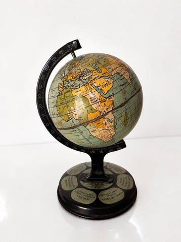 Terrestrial table globe - Rare Chad Valley Reliable Series