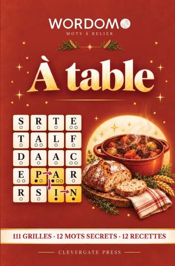À Table - Jeux De Lettres Gourmands Pour Adultes | Nieuw, Ophalen of Verzenden, Nieuw, Clevergate Press