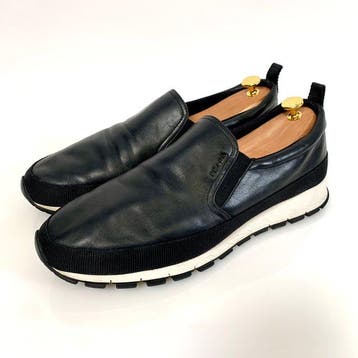 Prada Leather Slip-in Sneaker UK 12 - Sneakers - Maat: EU 46, Nieuw