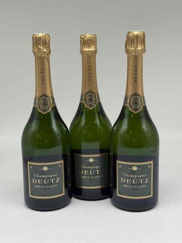 Deutz, Champagne Deutz brut Classic - Champagne Brut - 3, Nieuw