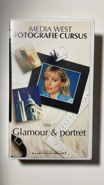 FOTOGRAFIE CURSUS GLAMOUR & PORTRET (DEEL 7) (VHS), Verzenden, Gebruikt