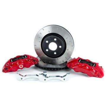 Alcon 2018+ Jeep JL 350x32mm Rotors 6-Piston Red Calipers, Auto-onderdelen, Remmen en Aandrijving, Ophalen of Verzenden, Nieuw