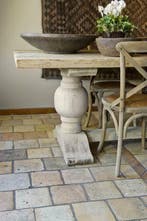 Antieke plavuizen, oude estriken, `t Achterhuis, Gebruikt, Steen of Klei, Vloerdelen of -planken