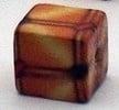25 x Afrikaanse houten kralen kubus 10 x 10 mm – gat ca..., Ophalen of Verzenden, Nieuw, Kraal