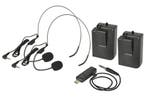 QTX U-Head Dubbele Draadloze USB Headset UHF 863.2 - 864.8, Verzenden, Nieuw, Overige typen