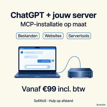 ChatGPT aan je eigen server koppelen — MCP, Ook voor bedrijven, Computerreparatie en Onderhoud