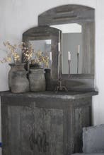 Houten spiegel Blink 50 x 70 cm, Huis en Inrichting, Woonaccessoires | Spiegels, Ophalen of Verzenden, Nieuw