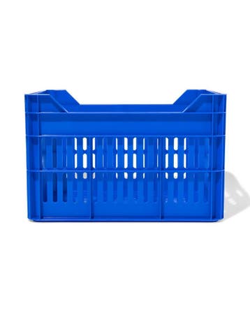 HEMA Fietskrat blauw van €19.99 voor €14.99 sale, Verzenden, Nieuw