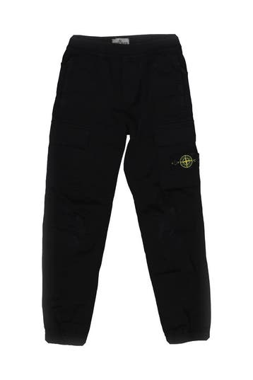 Stone Island Broek Jongens in maat 128 Zwart, Verzenden, Zo goed als nieuw, Stone Island, Jongen of Meisje