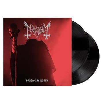 lp nieuw - mayhem - DAEMONIC RITES (nieuw), Verzenden, Zo goed als nieuw, Overige formaten