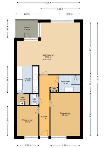 Te huur: Appartement Aartsbisschop Romerostraat in Utrecht, Utrecht, Appartement, Utrecht