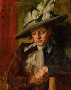 Hendrik Jan Wesseling (1881-1950) - Een Hollandse Dame (No