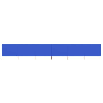 Groot strand windscherm 8m blauw - 64% korting!, Ophalen of Verzenden, Zo goed als nieuw