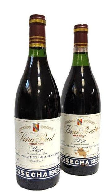 1988 C.V.N.E. Viña Real - Rioja Reserva - 2 Flessen (0.75, Nieuw