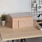 vidaXL Egelhuis 45x33x22 cm hout, Verzenden, Nieuw