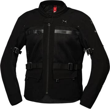 IXS Venture-BigAir 1.0 Zwart Textiele Motorjas, Motoren, Kleding | Motorkleding, Nieuw met kaartje, Jas | textiel, IXS, Heren
