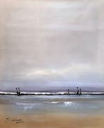 Philippe Deruyver (1971) - Mirage Maritime - Marée Haute sur, Antiek en Kunst