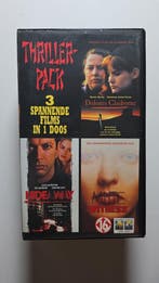 FILMBOX / DOLORES CLAIBORNE / HIDEAWAY / MUTE WITNESS (VHS), Verzenden, Gebruikt