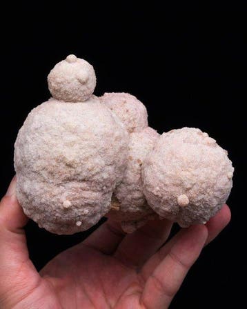 CALCITE var. SAND CALCITE uit Spanje!!! - Hoogte: 11.7 cm -