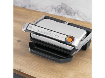Tefal -   Optigrill Plus Contactgrill Zilver, Witgoed en Apparatuur, Verzenden, Nieuw