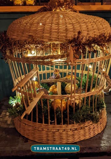 Houten vogelkooien | vogelkooi decoratie | winkelpresentatie, Ophalen, Nieuw zonder verpakking, Decoratie
