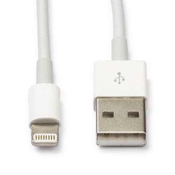 iPhone oplaadkabel | USB A  Lightning | Apple origineel |, Telecommunicatie, Mobiele telefoons | Toebehoren en Onderdelen, Verzenden