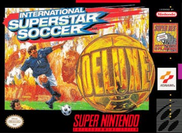 International Superstar Soccer Deluxe in Doos (SNES Games), Ophalen of Verzenden, Zo goed als nieuw