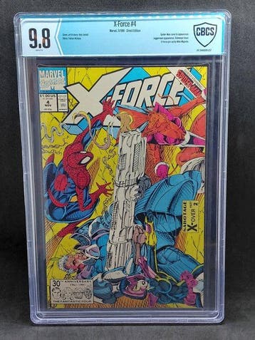 X-Force - X-Force #4 - 1 Graded comic - 1991/1991 - CBCS 9.8, Nieuw