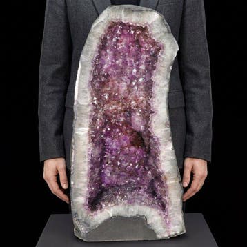 amethist - Geode - 61x29x25 cm- 46 kg, Verzamelen