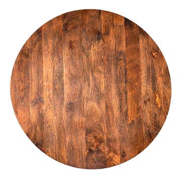 Eettafel Oscar Rond Ø180cm Mango Walnoot, Ophalen of Verzenden, Nieuw