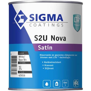 S2U Nova Satin 1 liter, Ophalen of Verzenden, Nieuw