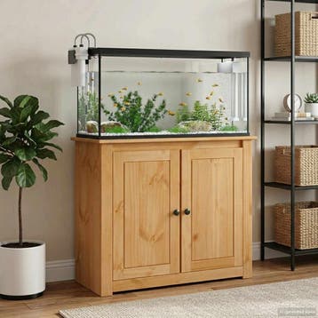 vidaXL Aquarium Stand PANAMA Bruin 81 x 36 x 73 cm 250 kg, Dieren en Toebehoren, Verzenden, Nieuw