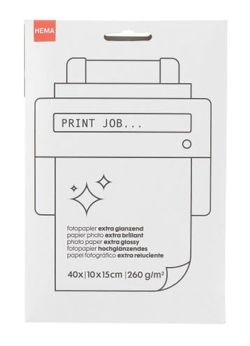 HEMA Glossy fotopapier, Verzenden, Nieuw