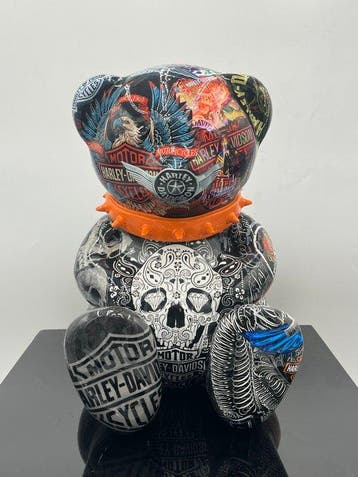 Naor - Bear Harley-Davidson pop art