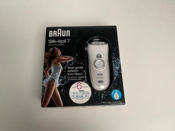 Braun Silk-épil 7 7-561 - Wet & Dry draadloze epilator - 40, Verzenden, Nieuw