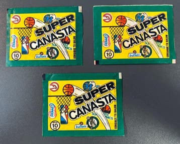 1986 Super Canasta - possible Michael Jordan rookie sticker?, Nieuw