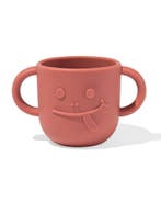 HEMA Kinderbeker 150ml siliconen monster terra, Verzenden, Nieuw